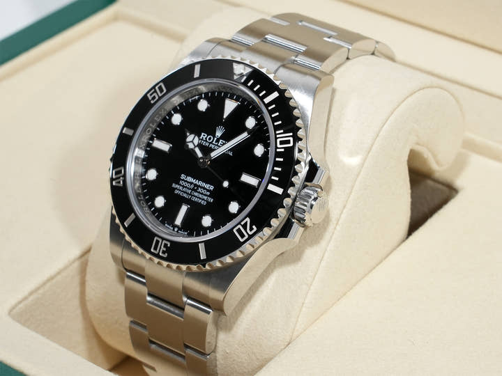 ロレックス サブマリーナー ノンデイト Ref.124060 ステンレススチール ブラック文字盤 未使用 z6963jkn