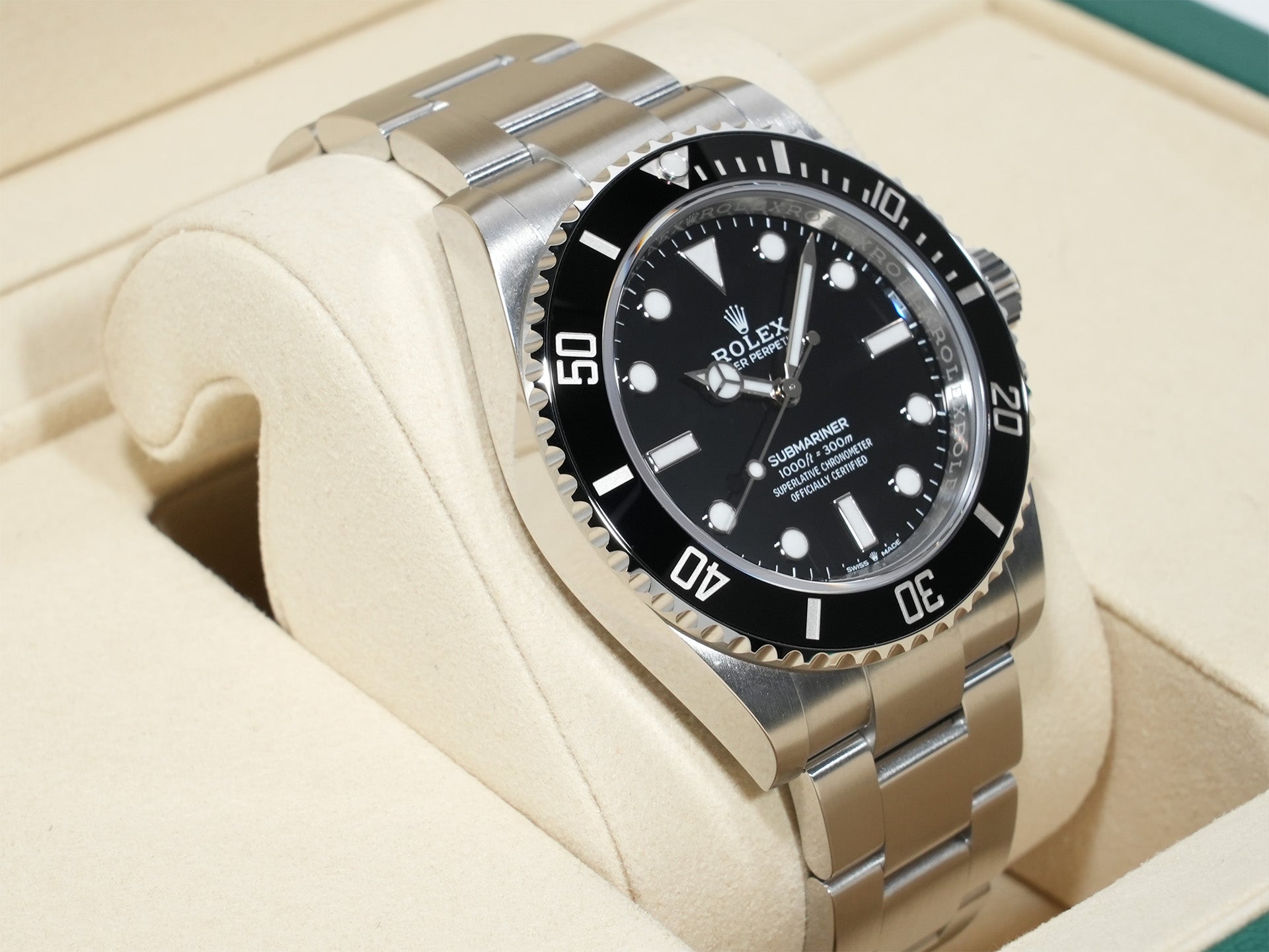 ロレックス サブマリーナー ノンデイト Ref.124060 ステンレススチール ブラック文字盤 未使用 z6963jkn