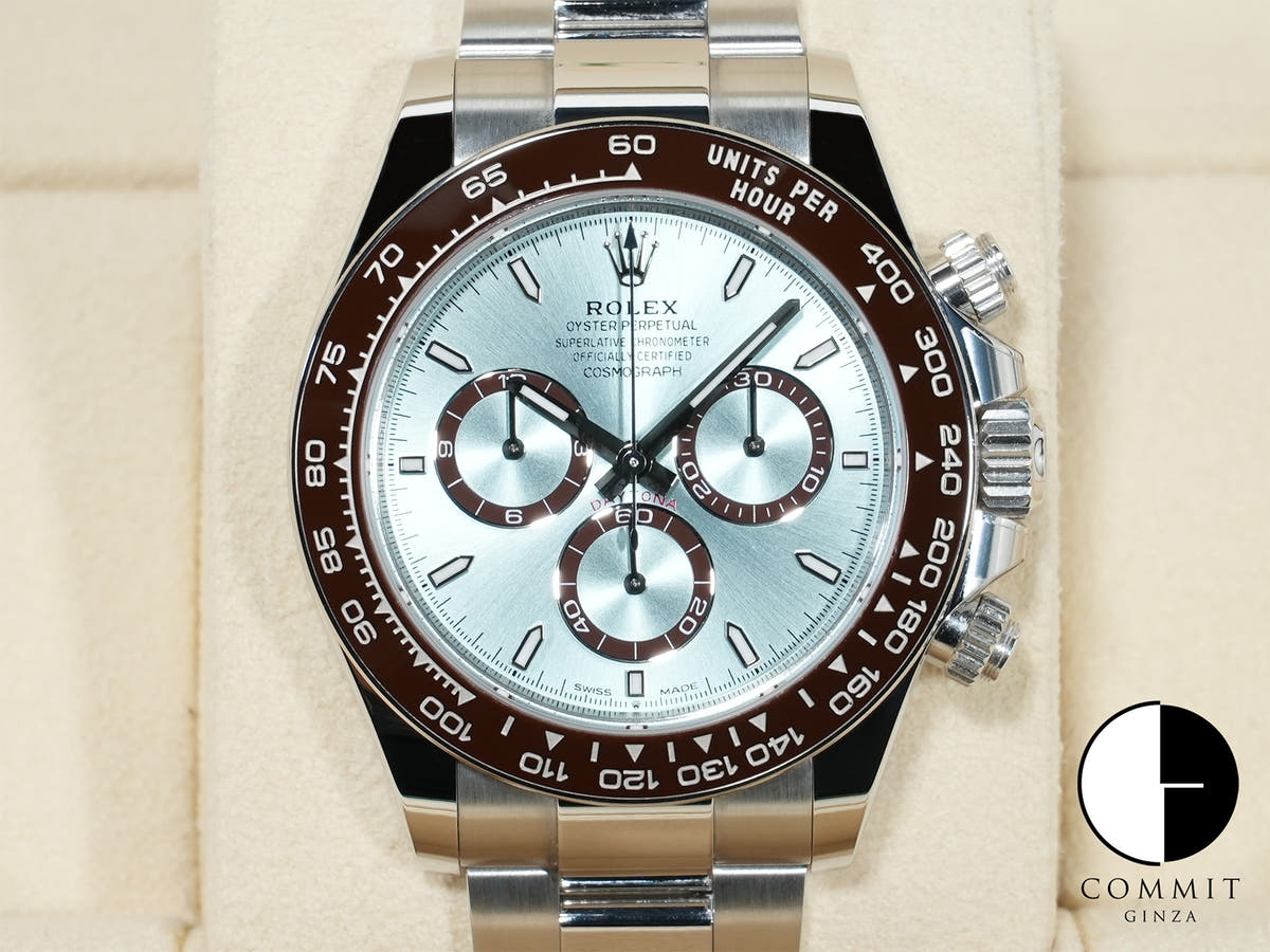 ロレックス デイトナ Ref.126506 プラチナ アイスブルー文字盤 未使用 44reyffs