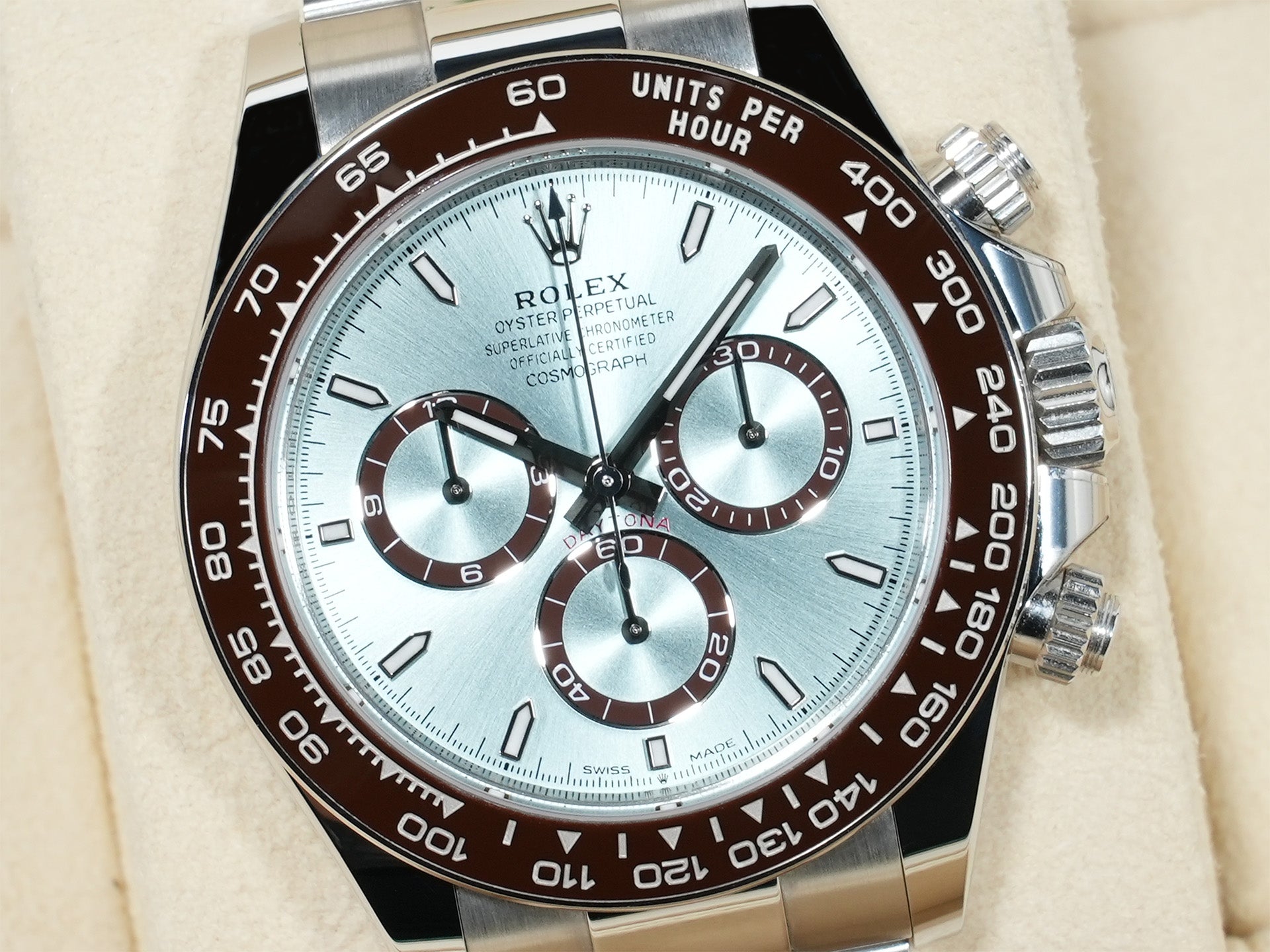 ロレックス デイトナ Ref.126506 プラチナ アイスブルー文字盤 未使用 44reyffs