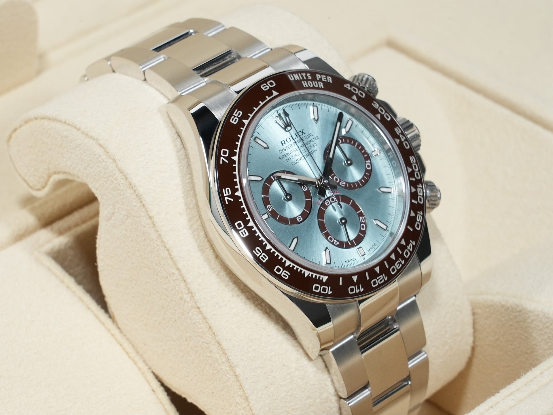 ロレックス デイトナ Ref.126506 プラチナ アイスブルー文字盤 未使用 44reyffs