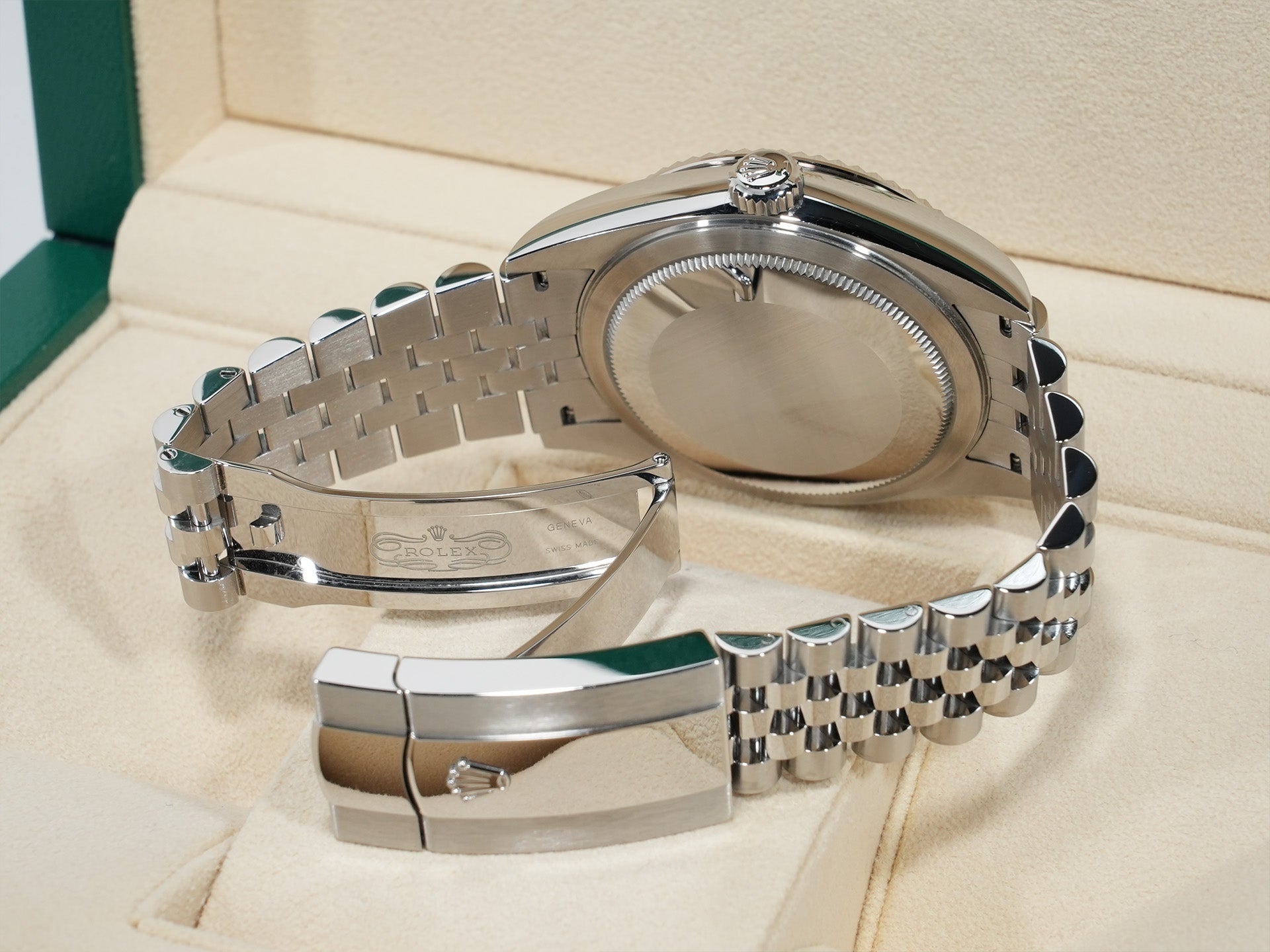 ロレックス スカイドゥエラー Ref.336934 ステンレススチール/ホワイトゴールド ミントグリーン文字盤 ジュビリーブレスレット 美中古 rdjt62zp