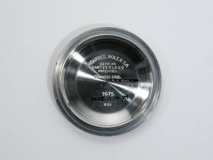 ロレックス GMTマスター Ref.1675 ステンレススチール ブラック文字盤 オイスターブレスレット 中古 9kz8c82k