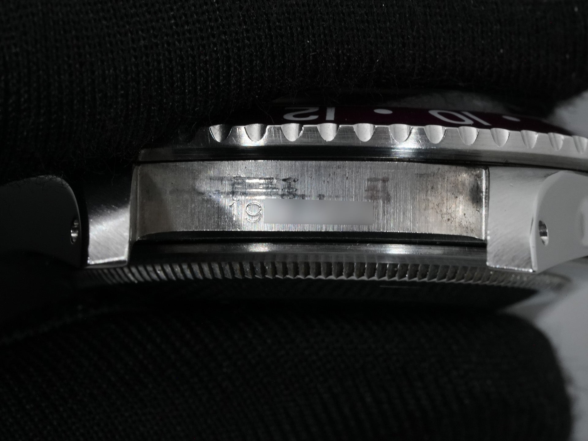 ロレックス GMTマスター Ref.1675 ステンレススチール ブラック文字盤 オイスターブレスレット 中古 9kz8c82k