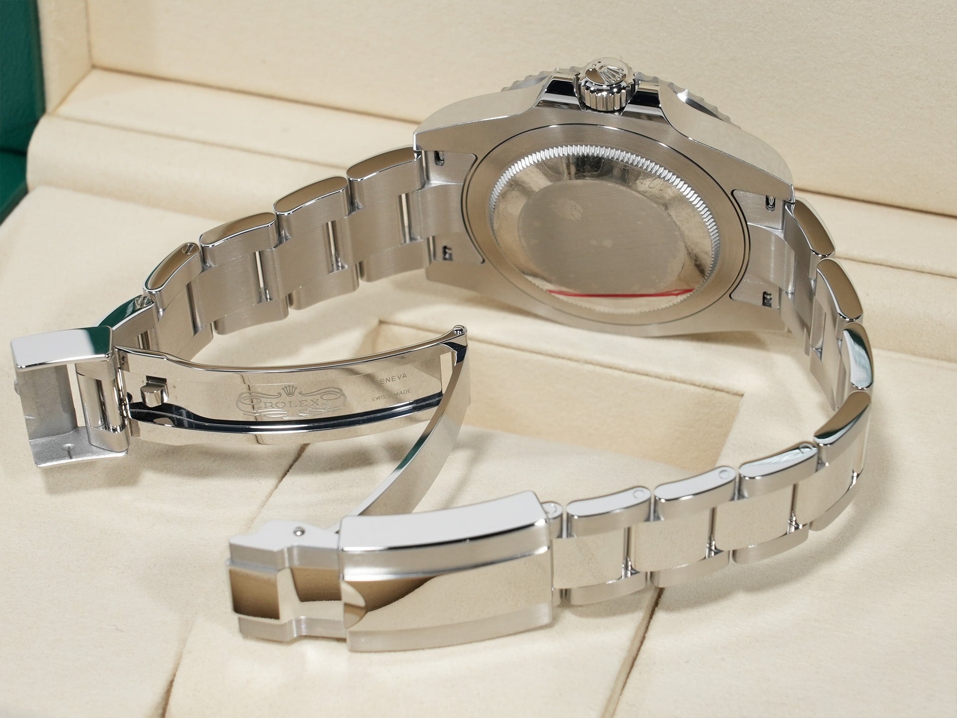 ロレックス GMTマスターII Ref.126710GRNR ステンレススチール ブラック文字盤 オイスターブレスレット 未使用 5kv6hz8r