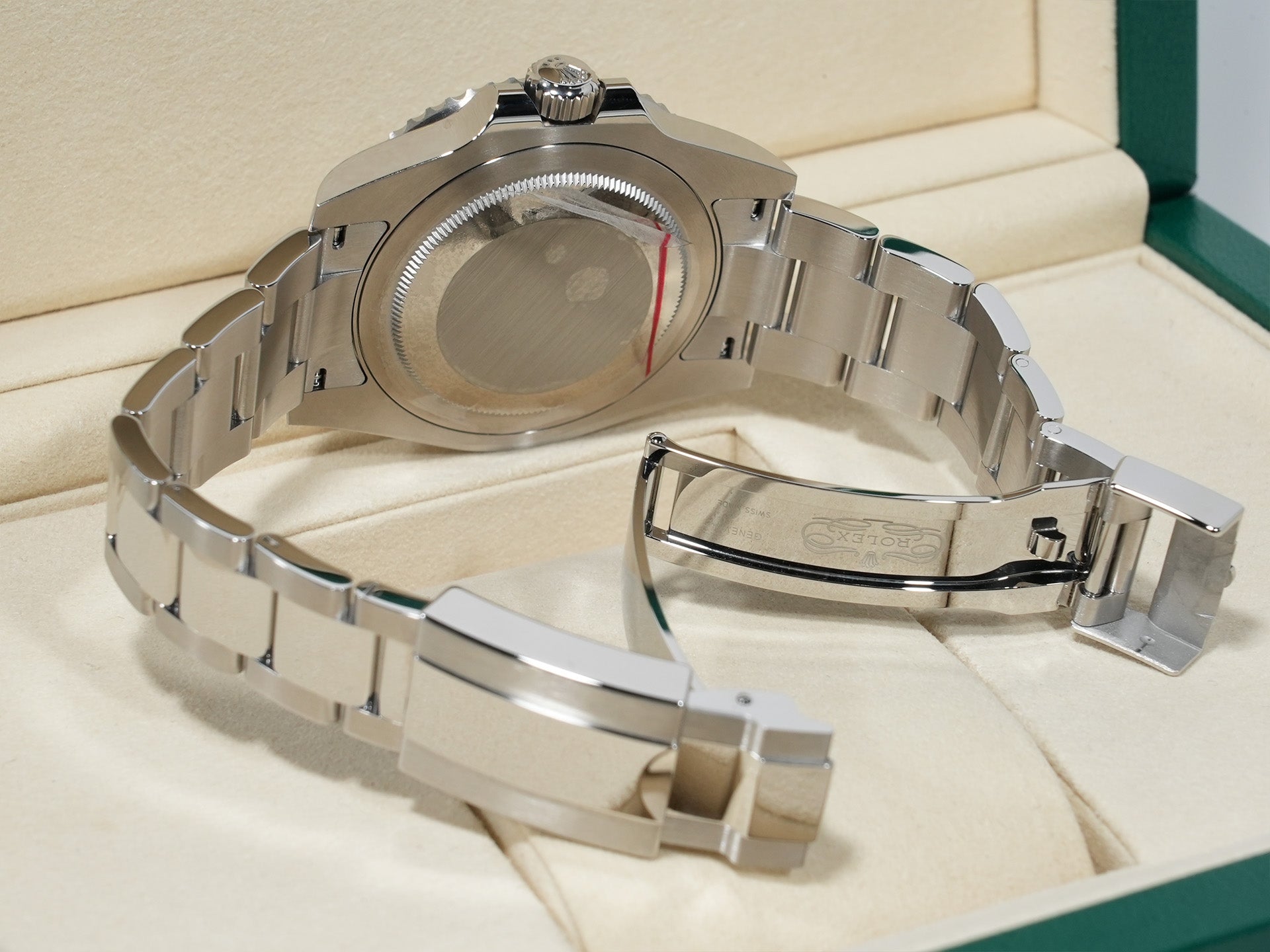 ロレックス GMTマスターII Ref.126720VTNR ステンレススチール ブラック文字盤 オイスターブレスレット 未使用 8a45ur38