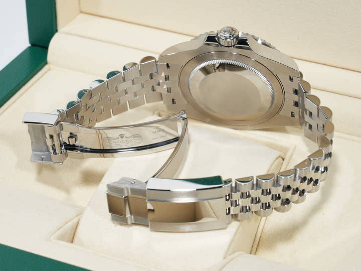 ロレックス GMTマスターII Ref.126710BLNR ステンレススチール ブラック文字盤 ジュビリーブレスレット 未使用 z77dbg97