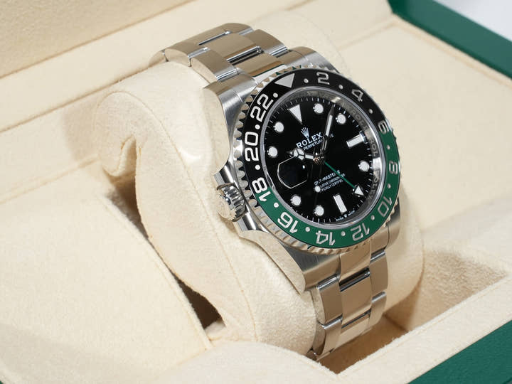 ロレックス GMTマスターII Ref.126720VTNR ステンレススチール ブラック文字盤 オイスターブレスレット 未使用 bihr79tg