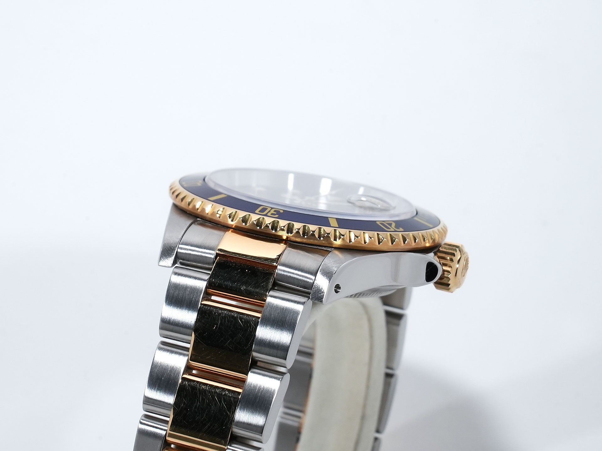 ロレックス サブマリーナー デイト Ref.16613 ステンレススチール/イエローゴールド ブルー文字盤 中古 oq2ssh44