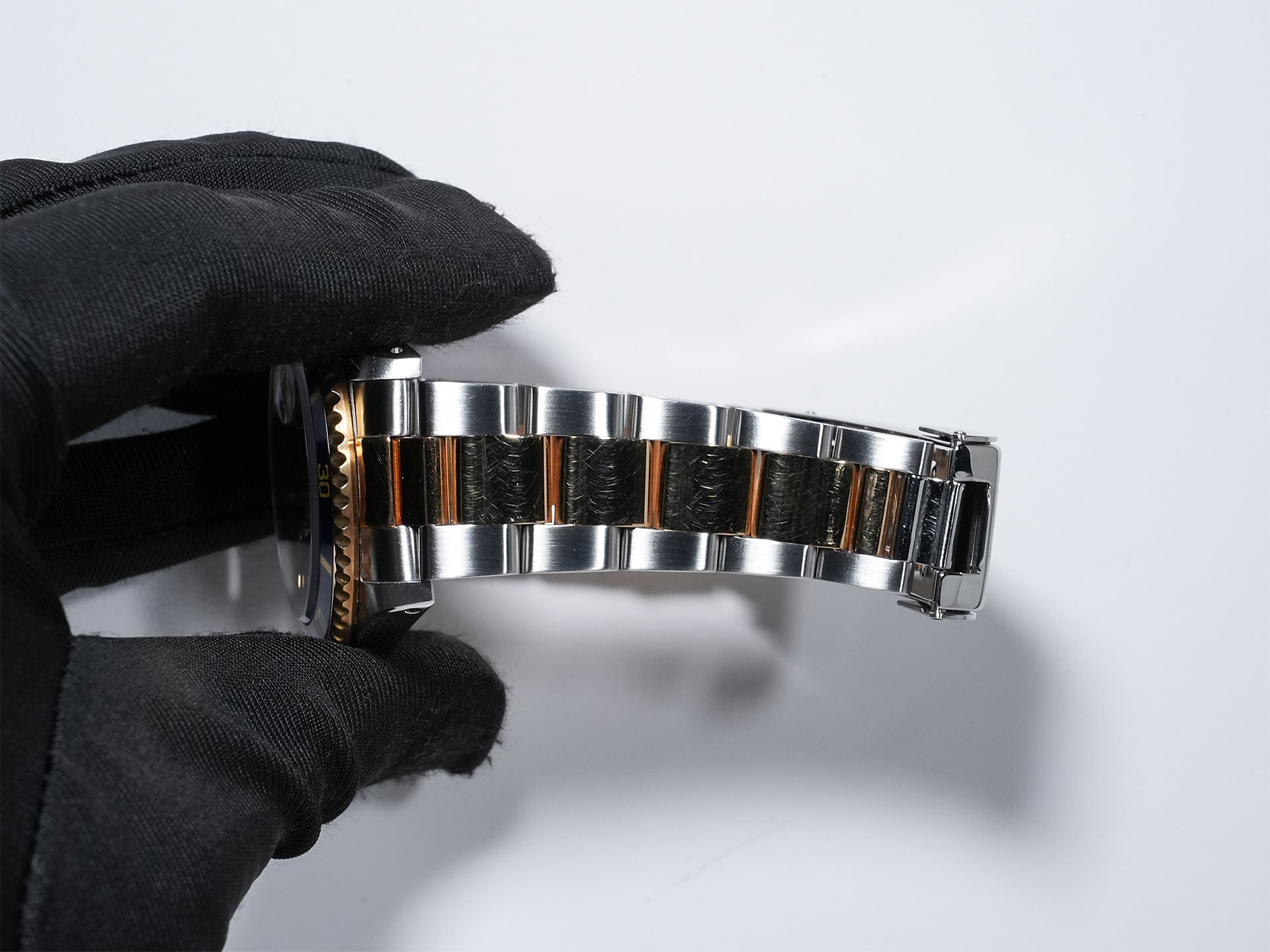 ロレックス サブマリーナー デイト Ref.16613 ステンレススチール/イエローゴールド ブルー文字盤 中古 oq2ssh44