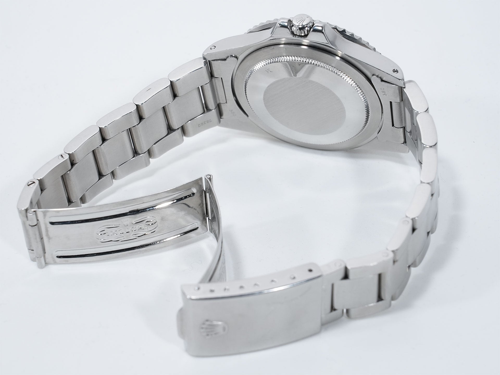 ロレックス GMTマスター Ref.1675 ステンレススチール ブラック文字盤 オイスターブレスレット 中古 qujicc3s