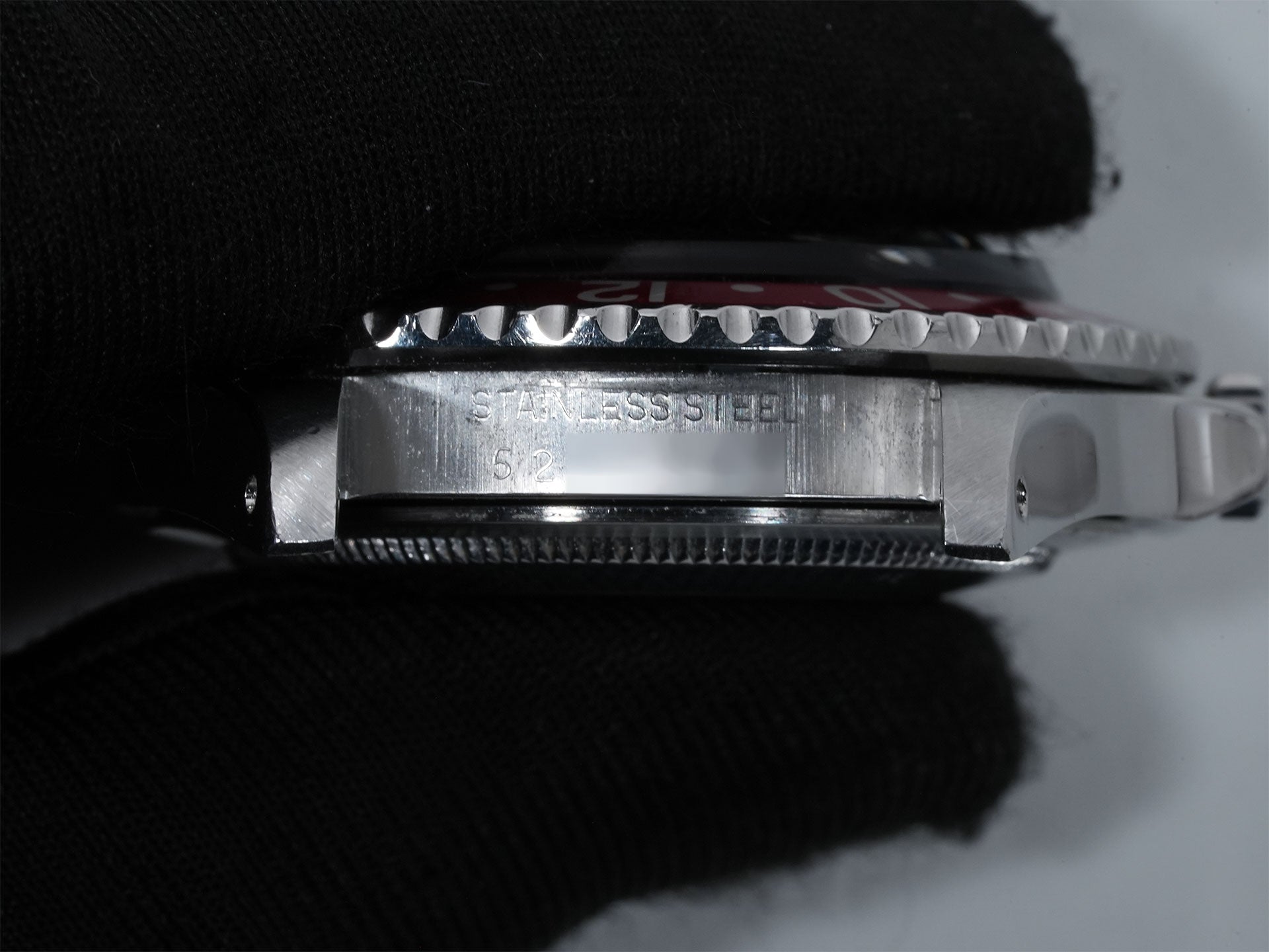 ロレックス GMTマスター Ref.1675 ステンレススチール ブラック文字盤 オイスターブレスレット 中古 qujicc3s