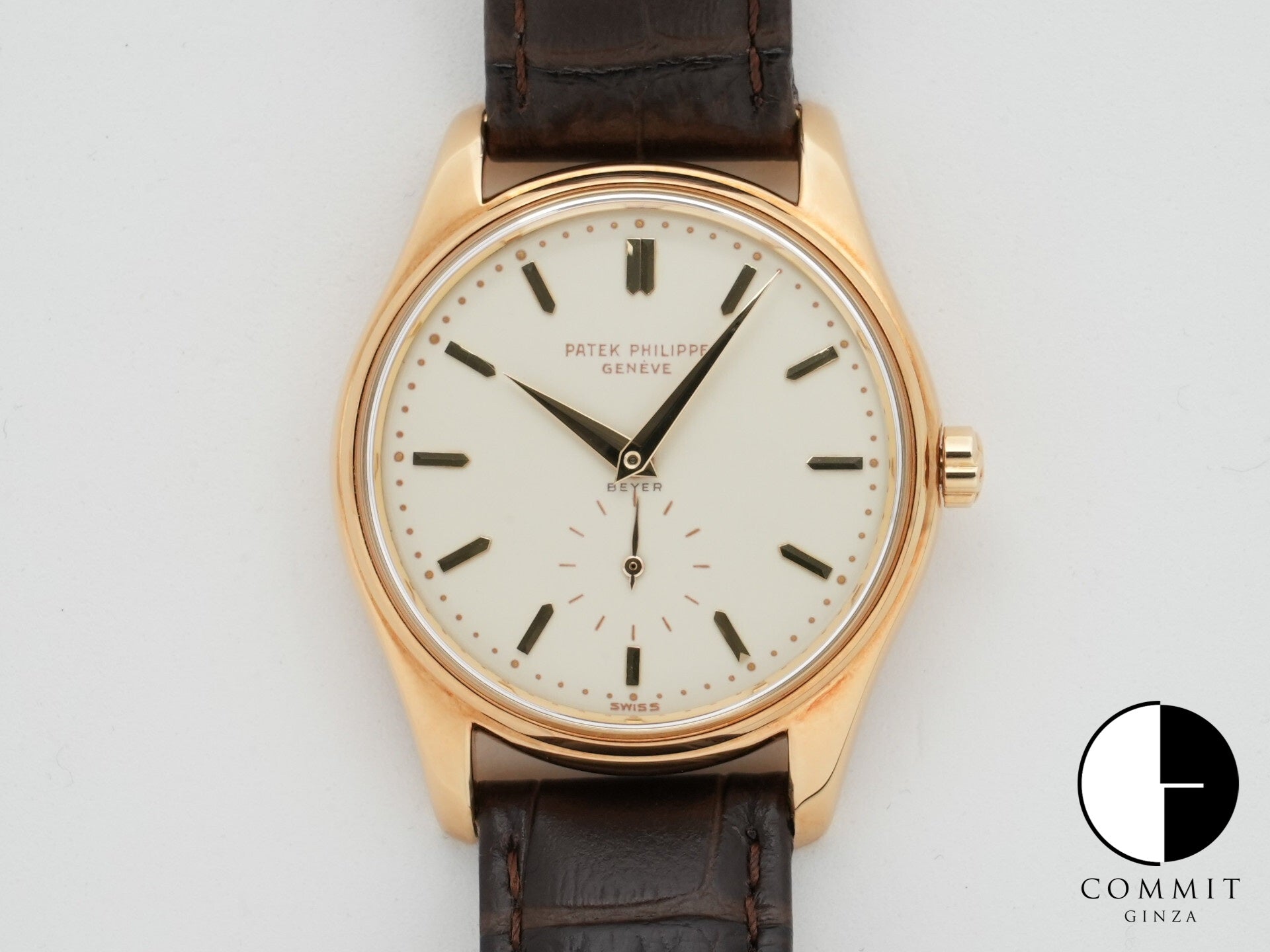 パテックフィリップ カラトラバ トロピカル Ref.2526 イエローゴールド エナメル文字盤 中古 dg3jqizc