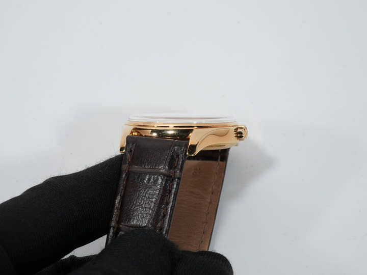 パテックフィリップ カラトラバ トロピカル Ref.2526 イエローゴールド エナメル文字盤 中古 dg3jqizc