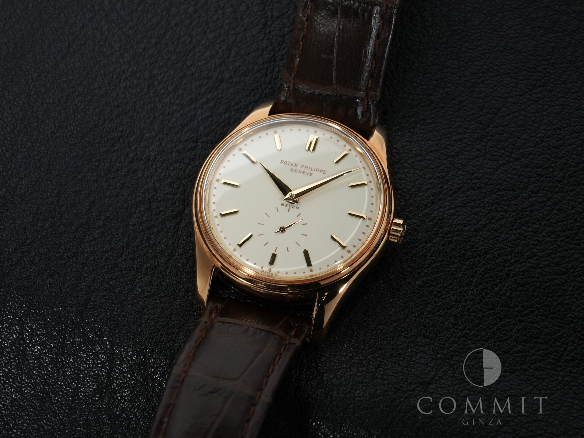 パテックフィリップ カラトラバ トロピカル Ref.2526 イエローゴールド エナメル文字盤 中古 dg3jqizc