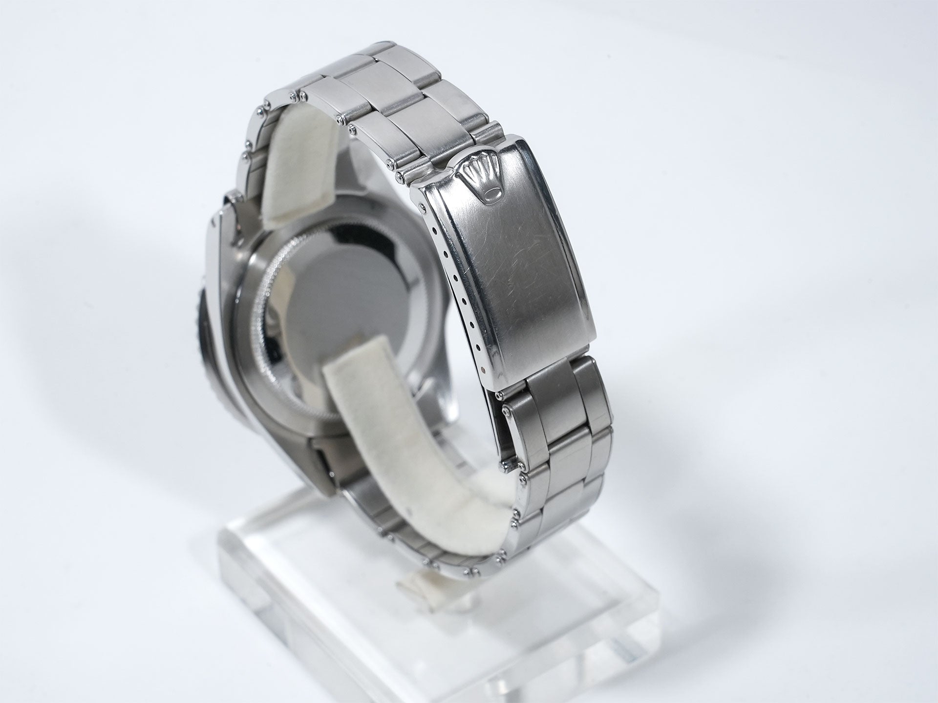 ロレックス GMTマスター Ref.1675 ステンレススチール ブラック文字盤 オイスターブレスレット 中古 ty7y9395