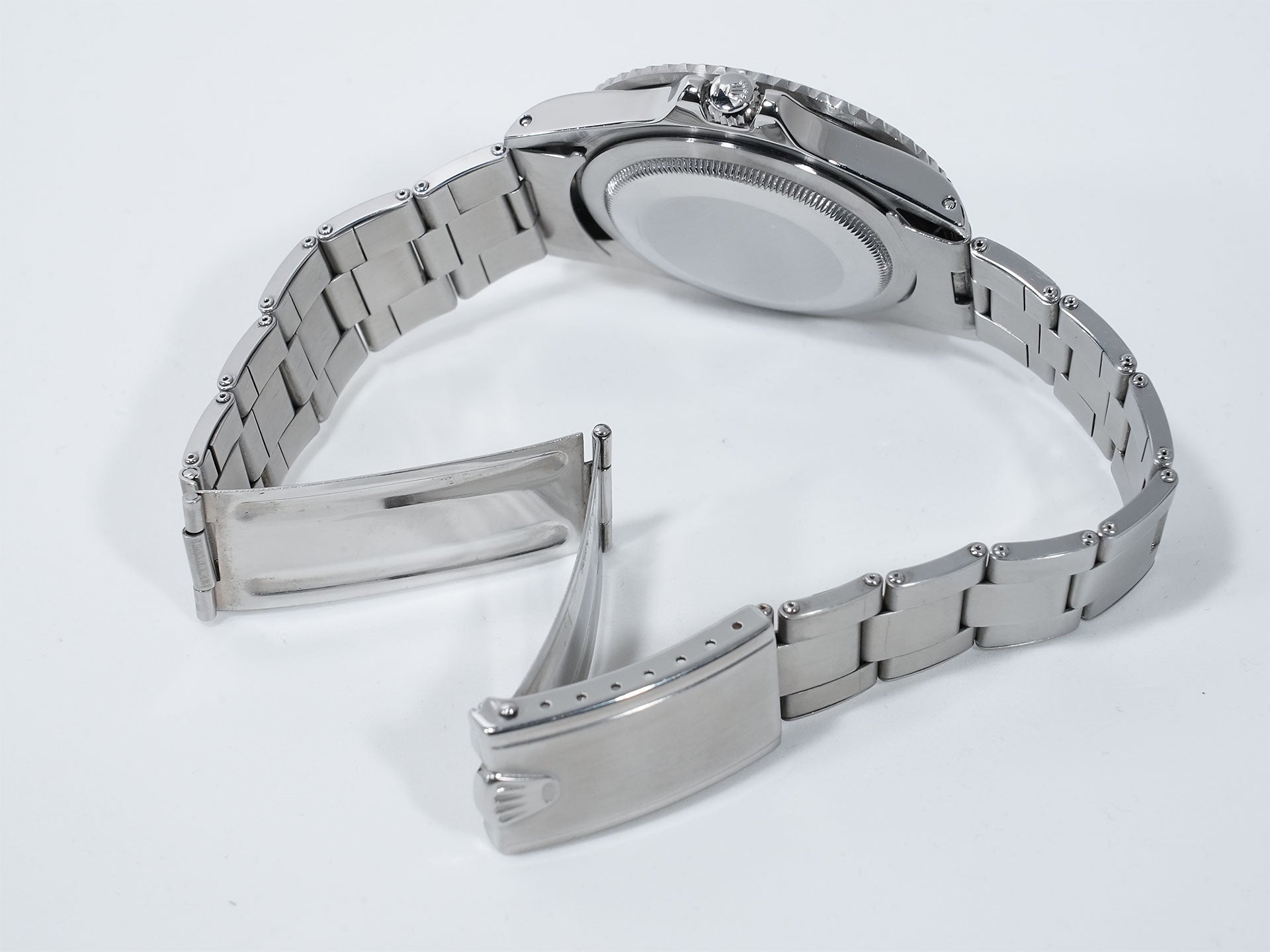 ロレックス GMTマスター Ref.1675 ステンレススチール ブラック文字盤 オイスターブレスレット 中古 ty7y9395