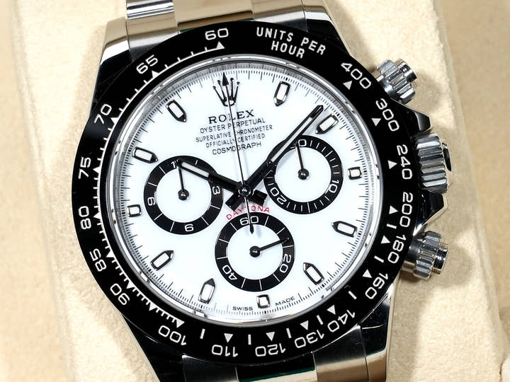 ロレックス デイトナ Ref.116500LN ステンレススチール ホワイト文字盤 中古 3bmmtxe5