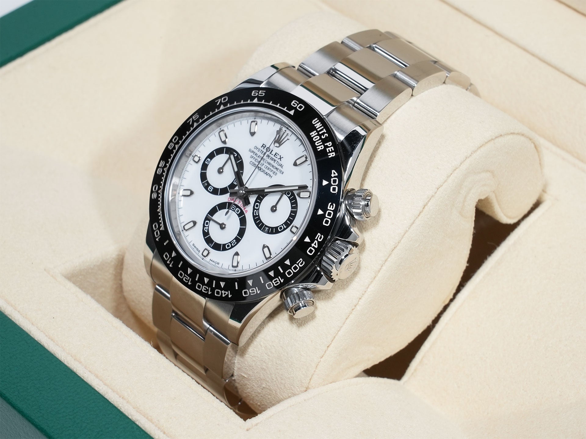 ロレックス デイトナ Ref.116500LN ステンレススチール ホワイト文字盤 中古 3bmmtxe5