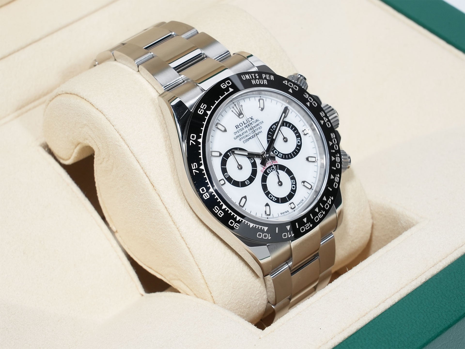 ロレックス デイトナ Ref.116500LN ステンレススチール ホワイト文字盤 中古 3bmmtxe5