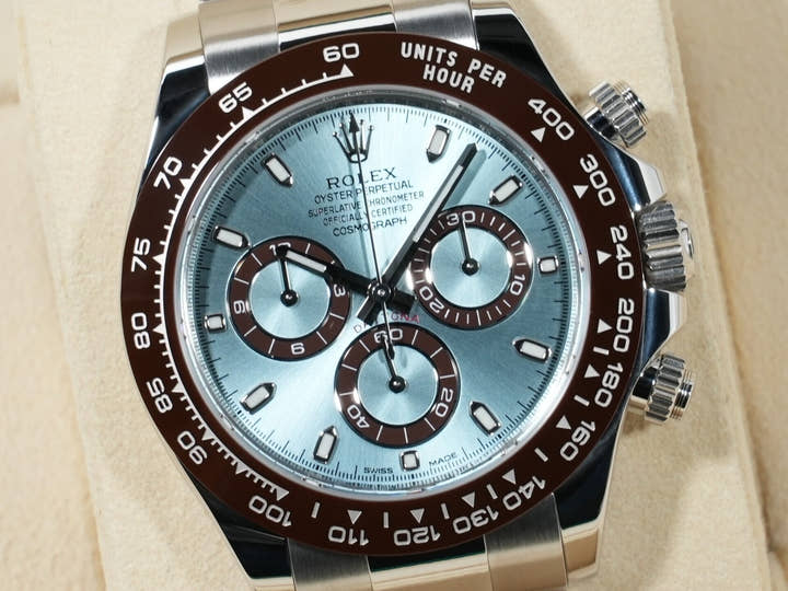 ロレックス デイトナ Ref.116506 プラチナ アイスブルー文字盤 美品 vex6iuvf