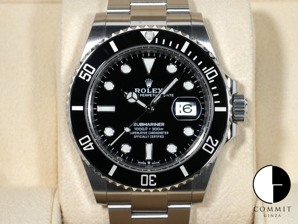 ロレックス サブマリーナー デイト Ref.126610LN ステンレススチール ブラック文字盤 美品 6fir926g