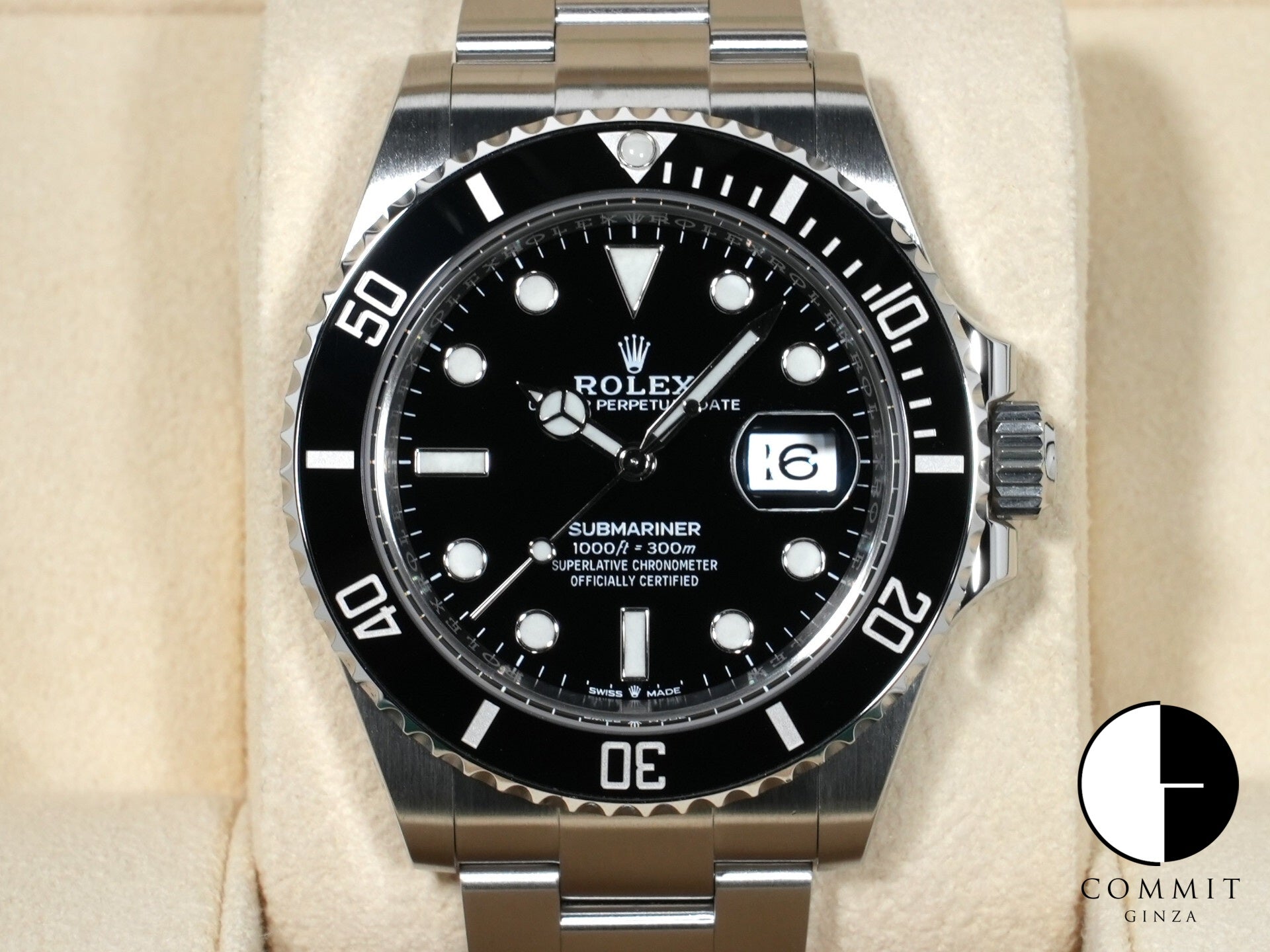 ロレックス サブマリーナー デイト Ref.126610LN ステンレススチール ブラック文字盤 美品 6fir926g