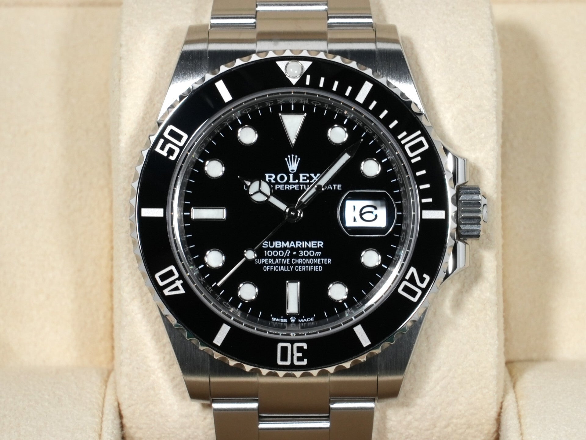 ロレックス サブマリーナー デイト Ref.126610LN ステンレススチール ブラック文字盤 美品 6fir926g