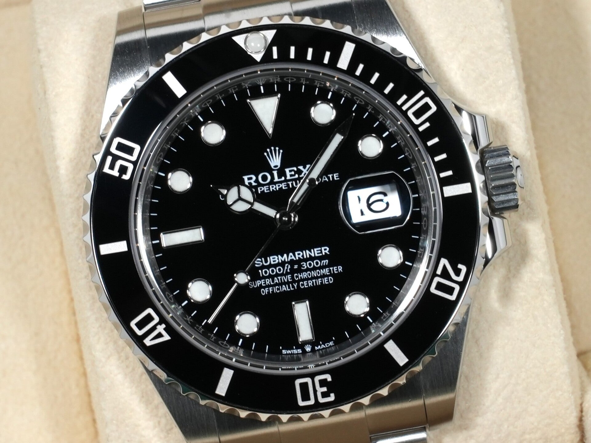 ロレックス サブマリーナー デイト Ref.126610LN ステンレススチール ブラック文字盤 美品 6fir926g