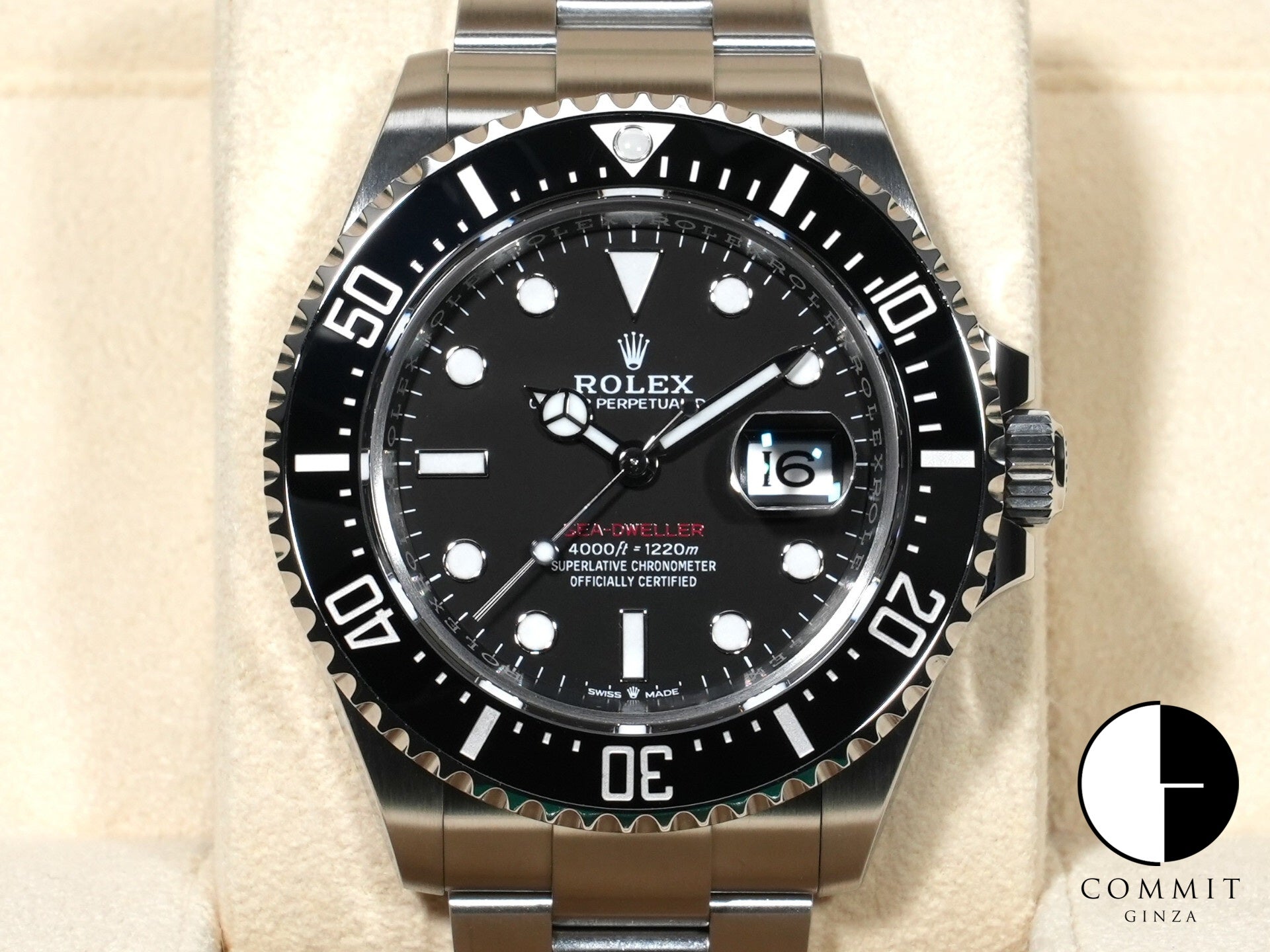 ロレックス シードゥエラー Ref.126600 ステンレススチール ブラック文字盤 美品 rb6avgn2