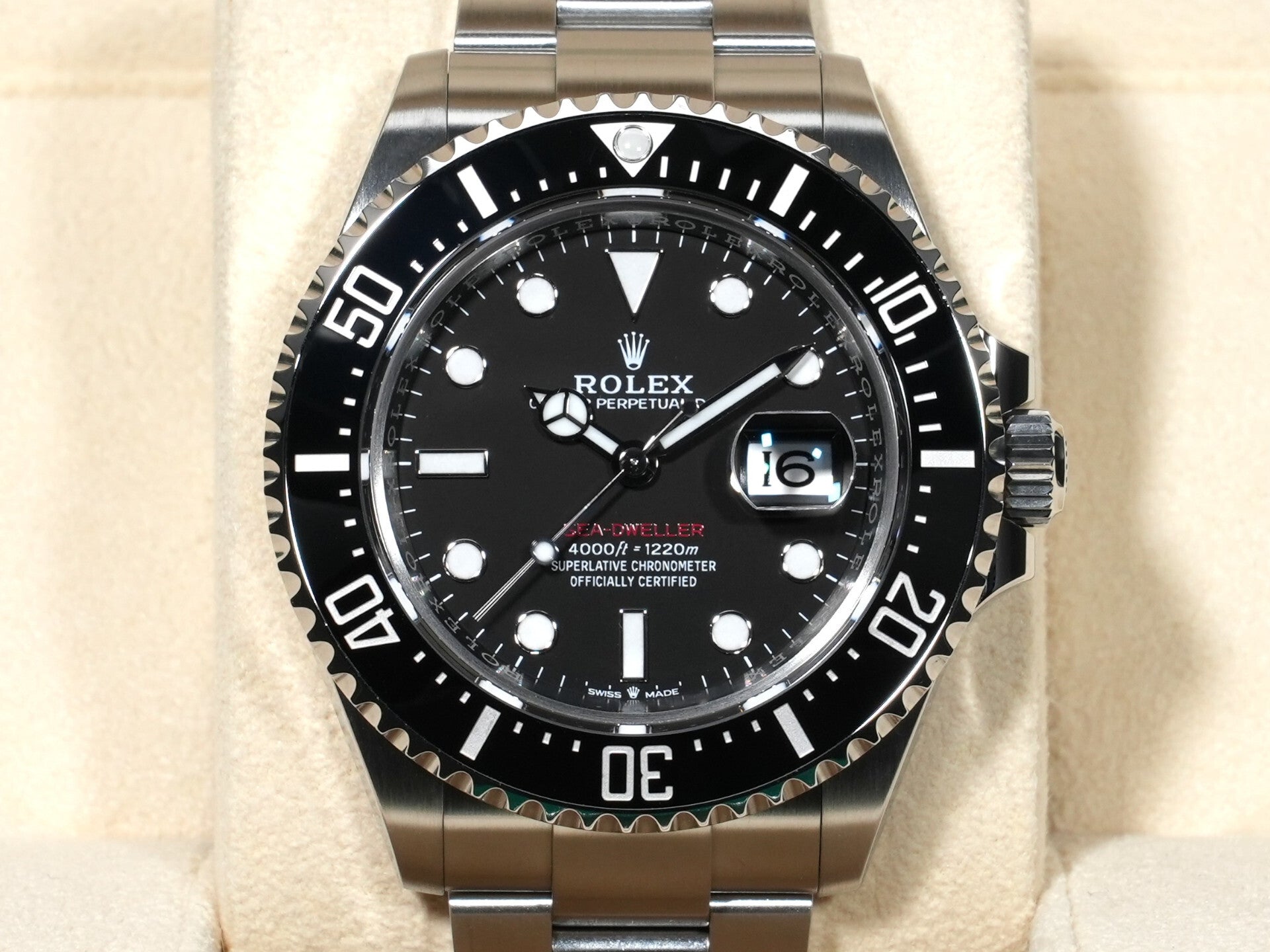 ロレックス シードゥエラー Ref.126600 ステンレススチール ブラック文字盤 美品 rb6avgn2