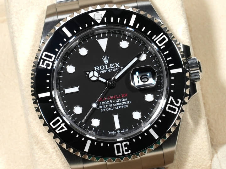 ロレックス シードゥエラー Ref.126600 ステンレススチール ブラック文字盤 美品 rb6avgn2