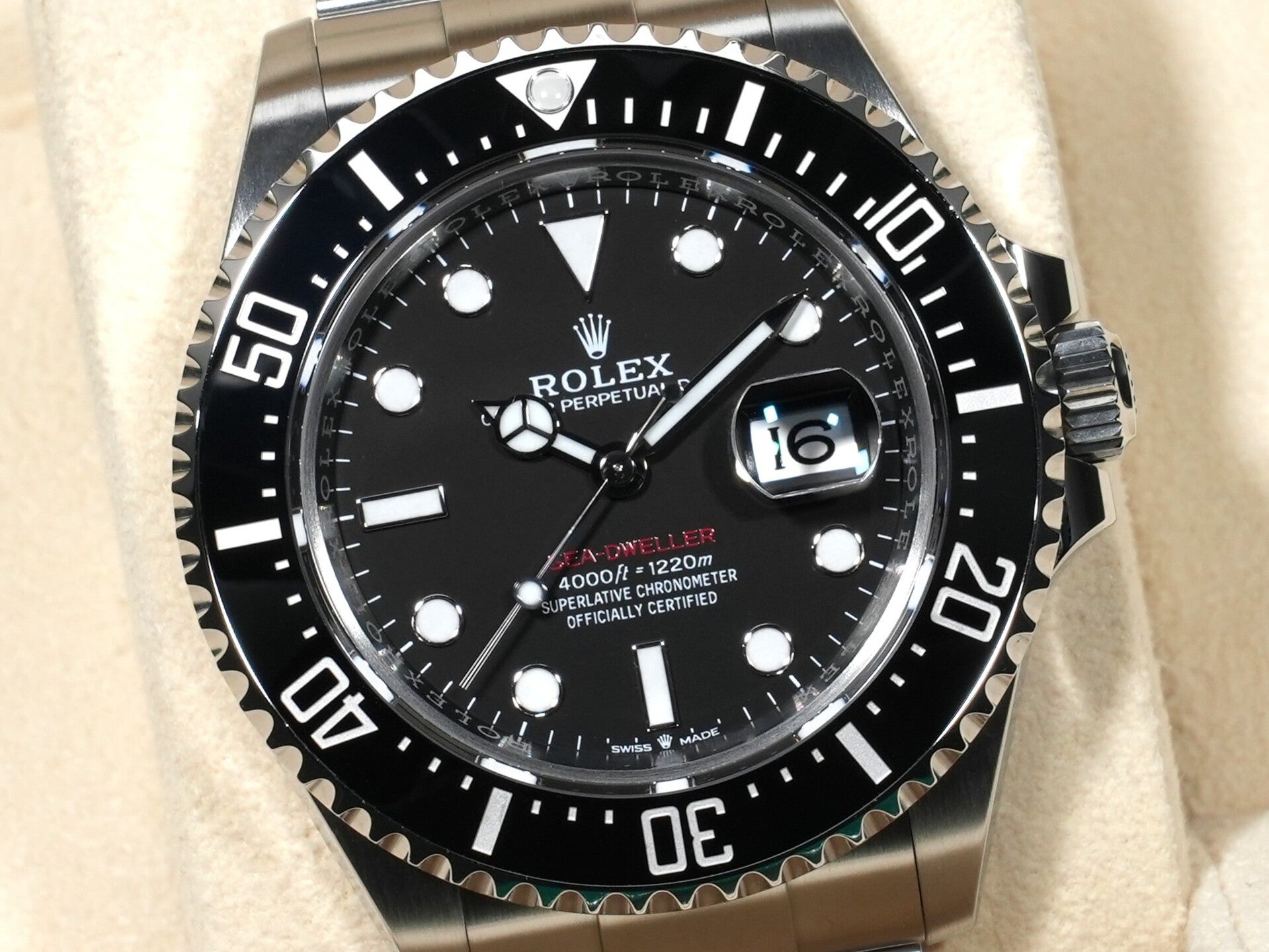 ロレックス シードゥエラー Ref.126600 ステンレススチール ブラック文字盤 美品 rb6avgn2