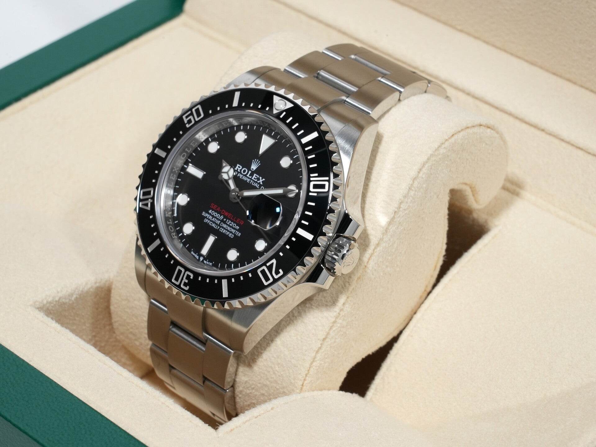 ロレックス シードゥエラー Ref.126600 ステンレススチール ブラック文字盤 美品 rb6avgn2