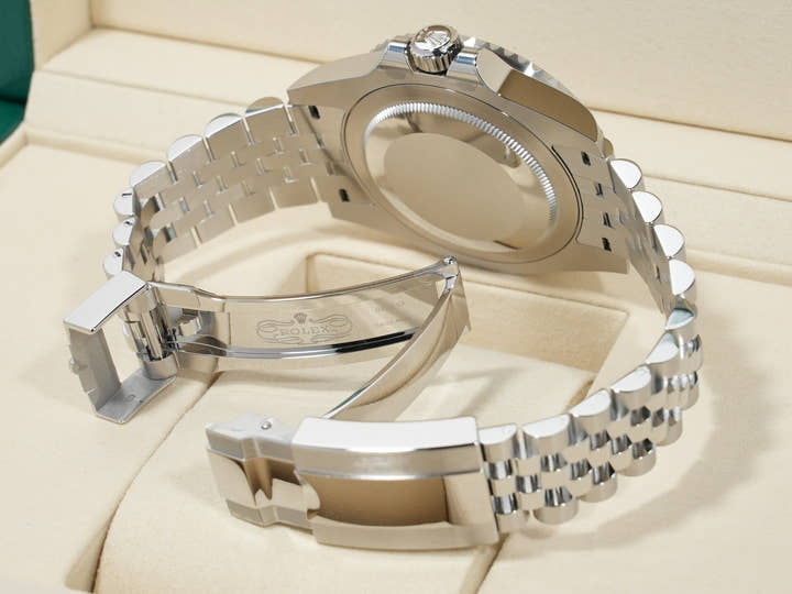 ロレックス GMTマスターII Ref.126710BLRO ステンレススチール ブラック文字盤 ジュビリーブレスレット 未使用 fbyriqun