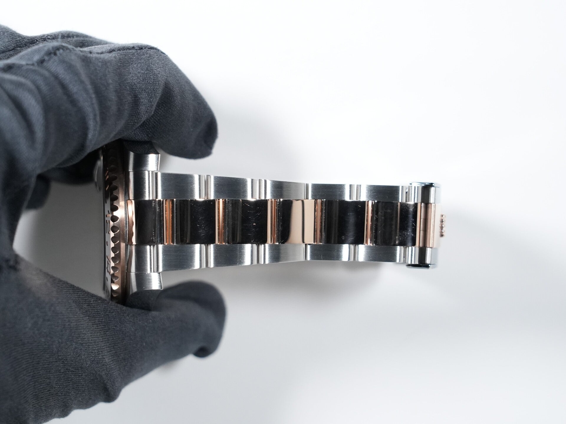 ロレックス GMTマスターII Ref.126711CHNR ステンレススチール/エバーローズゴールド ブラック文字盤 オイスターブレスレット 美品 n86q9rpf