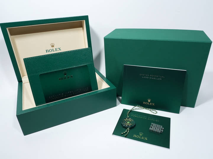 ロレックス ランドドゥエラー Ref.127234 ステンレススチール/ホワイトゴールド ホワイト文字盤 ジュビリーブレスレット 未使用 xvqa3j3y