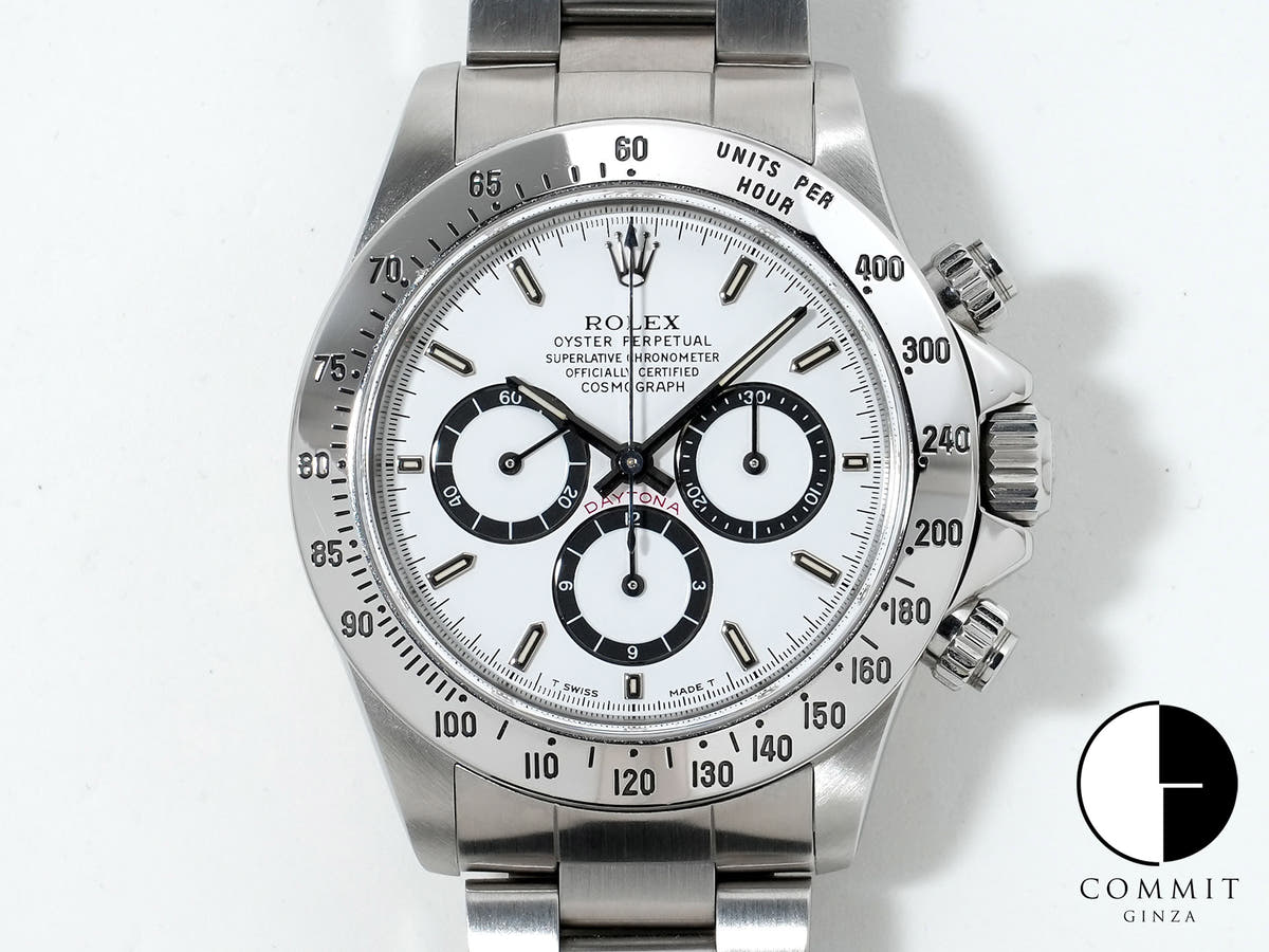 ロレックス デイトナ エルプリメロ Ref.16520 ステンレススチール ホワイト文字盤 中古 b97645mf