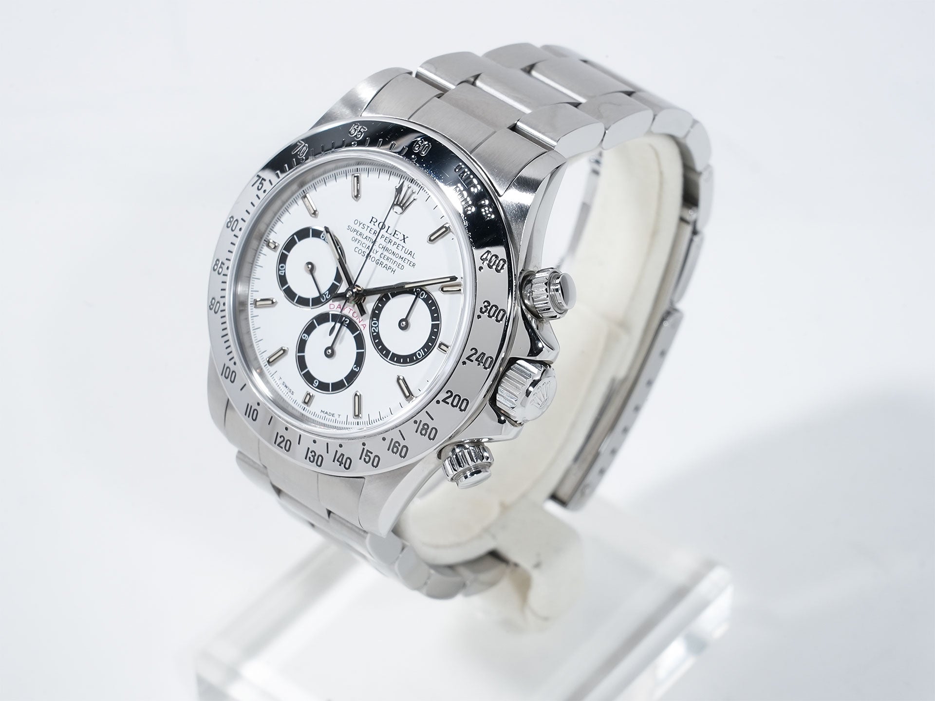 ロレックス デイトナ エルプリメロ Ref.16520 ステンレススチール ホワイト文字盤 中古 b97645mf