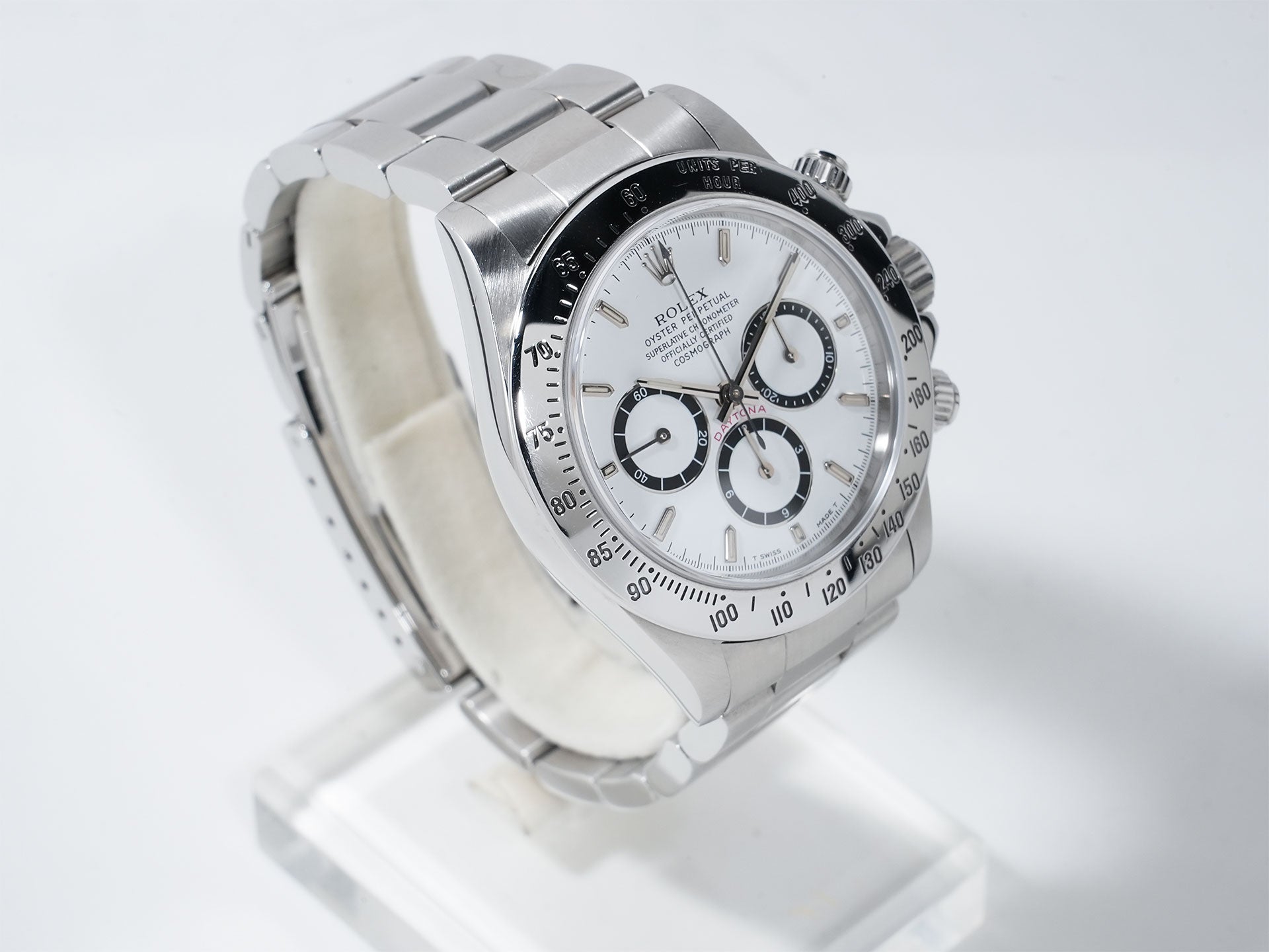 ロレックス デイトナ エルプリメロ Ref.16520 ステンレススチール ホワイト文字盤 中古 b97645mf