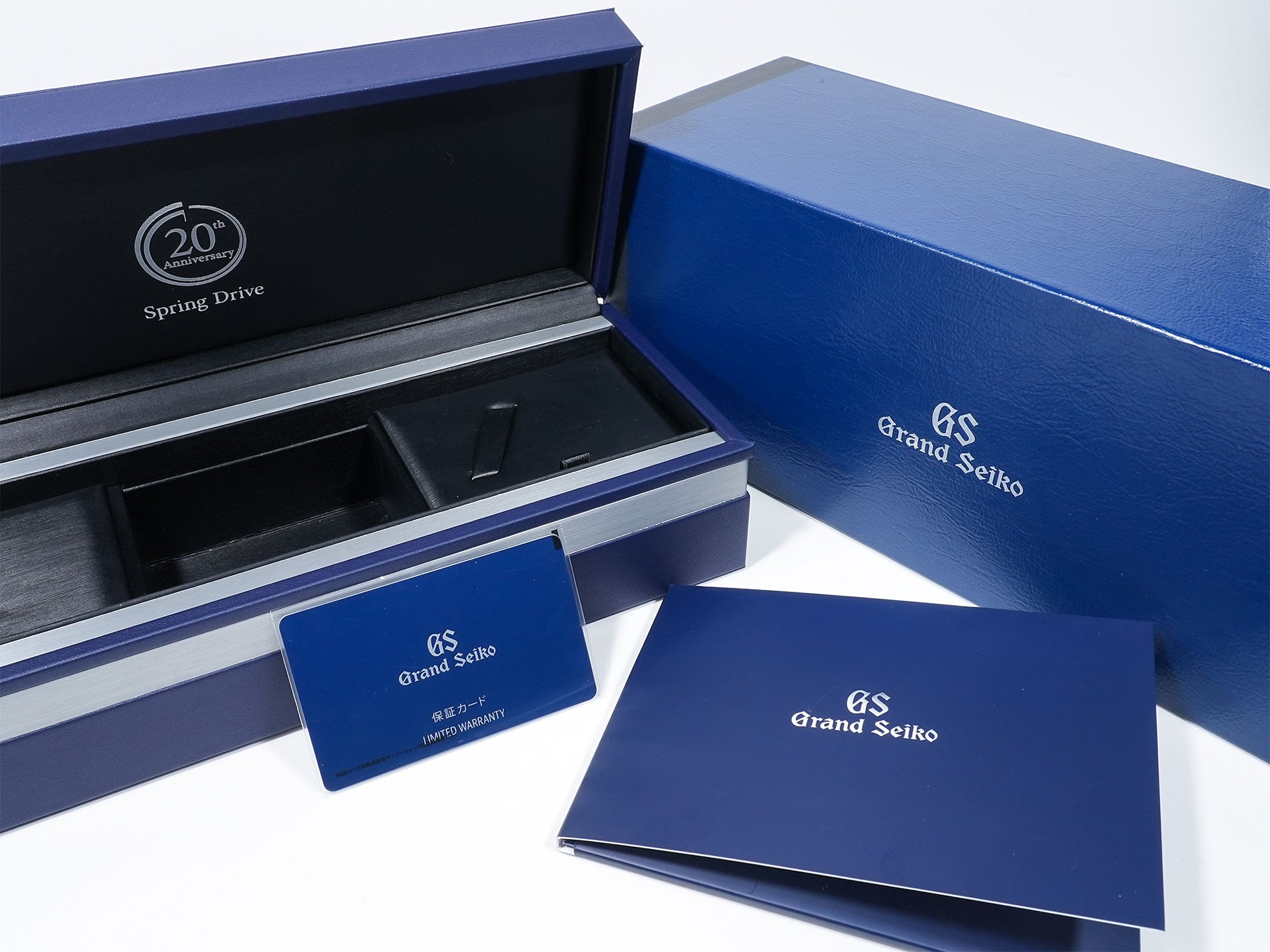 グランドセイコー スポーツコレクション スプリングドライブ20周年記念限定モデル Ref.SBGC230 ピンクゴールド ダークレッド文字盤 中古 mf78oi48