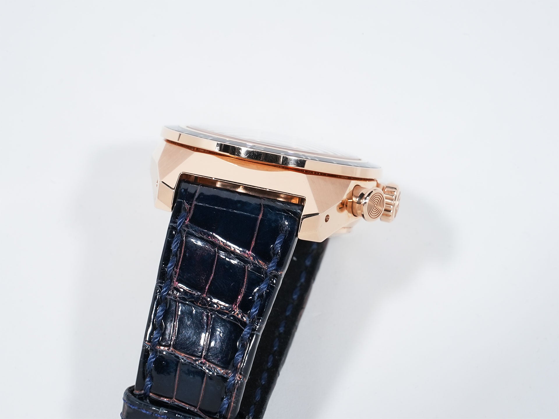 グランドセイコー スポーツコレクション グランドセイコー60周年記念限定モデル Ref.SBGC238 ピンクゴールド ブルー文字盤 中古 p7pvheir