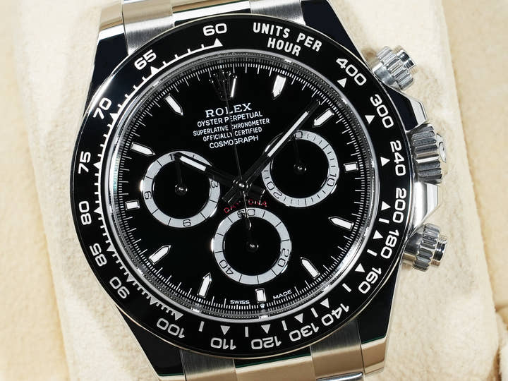 ロレックス デイトナ Ref.126500LN ステンレススチール ブラック文字盤 未使用 izba2ioh