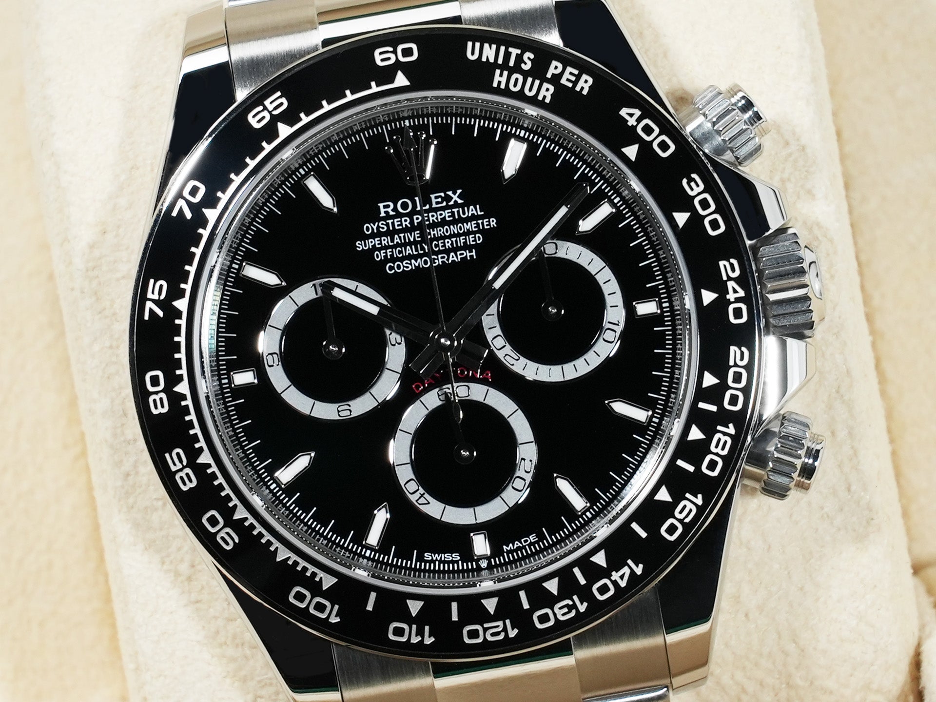 ロレックス デイトナ Ref.126500LN ステンレススチール ブラック文字盤 未使用 izba2ioh