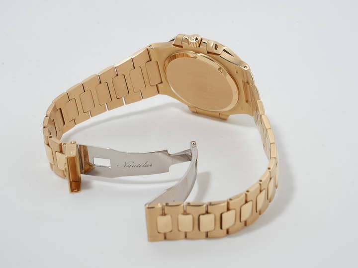 パテックフィリップ ノーチラス Ref.3800/1J-001 イエローゴールド ホワイト文字盤 美品 3zxi5qe7