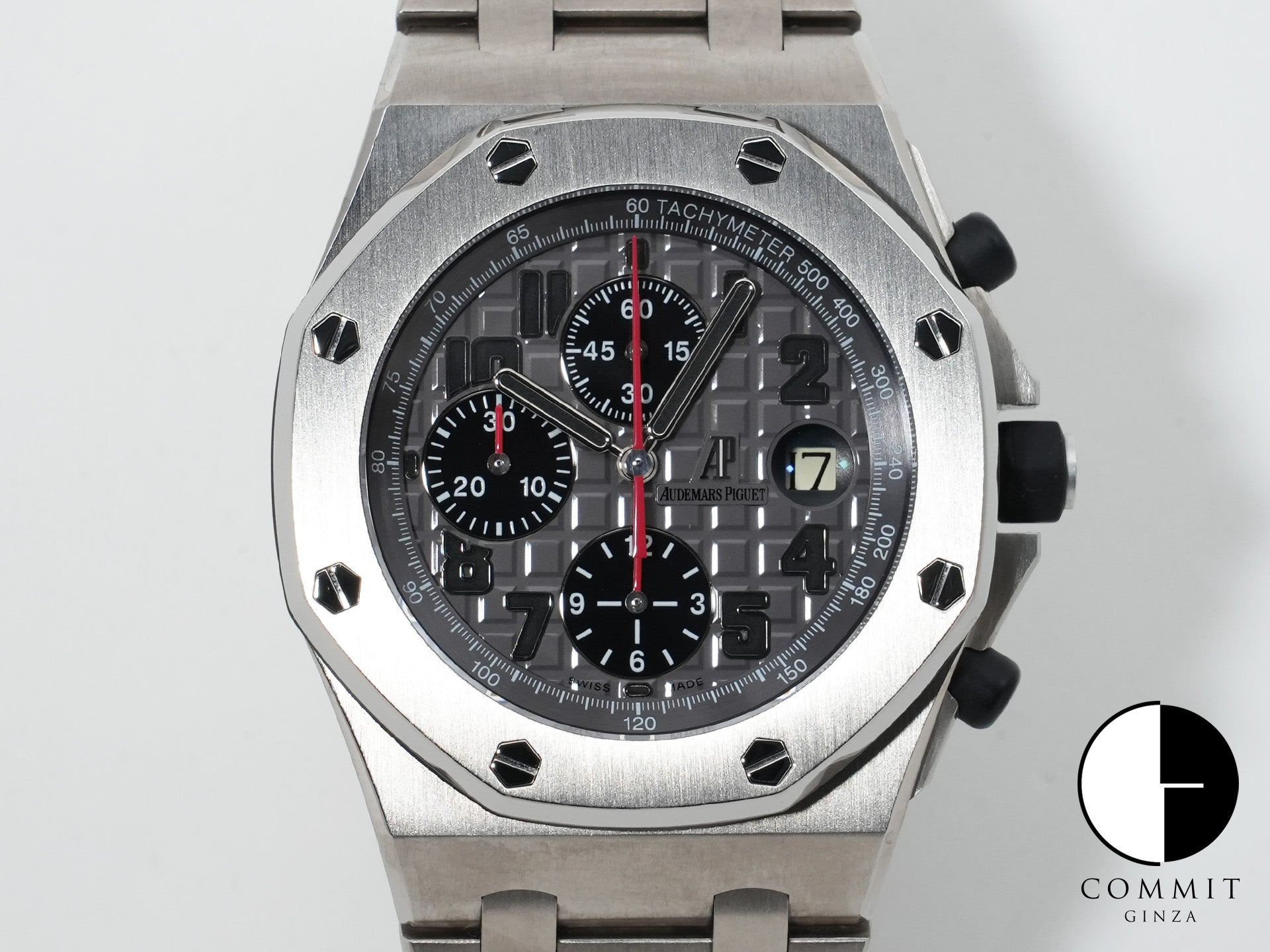 オーデマピゲ ロイヤルオーク オフショア クロノグラフ Ref.26170TI.OO.1000TI.01 チタン グレー×ブラック文字盤 美中古 ss5hnrt4