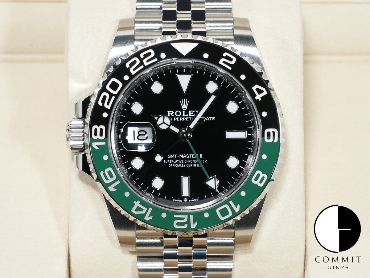 ロレックス GMTマスターII Ref.126720VTNR ステンレススチール ブラック文字盤 ジュビリーブレスレット 未使用 2ocdfx2s
