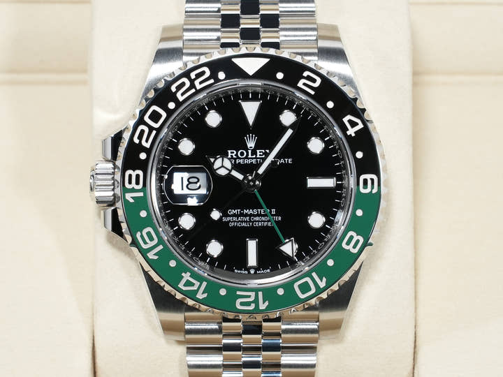 ロレックス GMTマスターII Ref.126720VTNR ステンレススチール ブラック文字盤 ジュビリーブレスレット 未使用 2ocdfx2s
