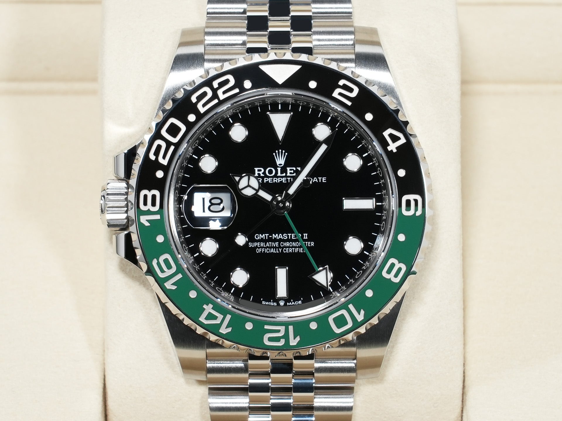 ロレックス GMTマスターII Ref.126720VTNR ステンレススチール ブラック文字盤 ジュビリーブレスレット 未使用 2ocdfx2s
