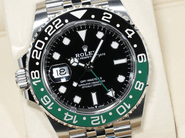 ロレックス GMTマスターII Ref.126720VTNR ステンレススチール ブラック文字盤 ジュビリーブレスレット 未使用 2ocdfx2s